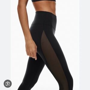 Aritzia LIFE Divinity Mesh Hi-Rise Legging Black sz 0